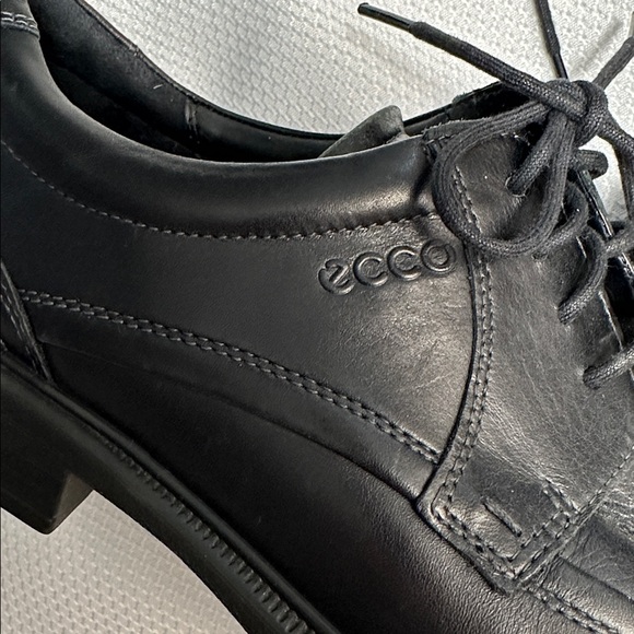 Men’s ECCO leather dress shoes black main image 9